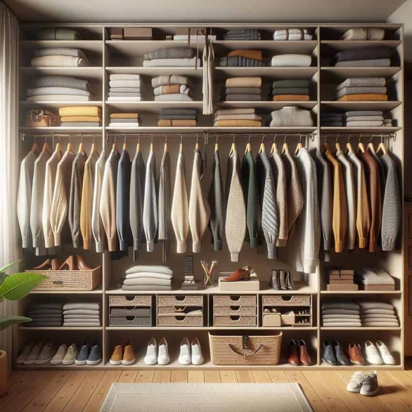 featured creative closet organization