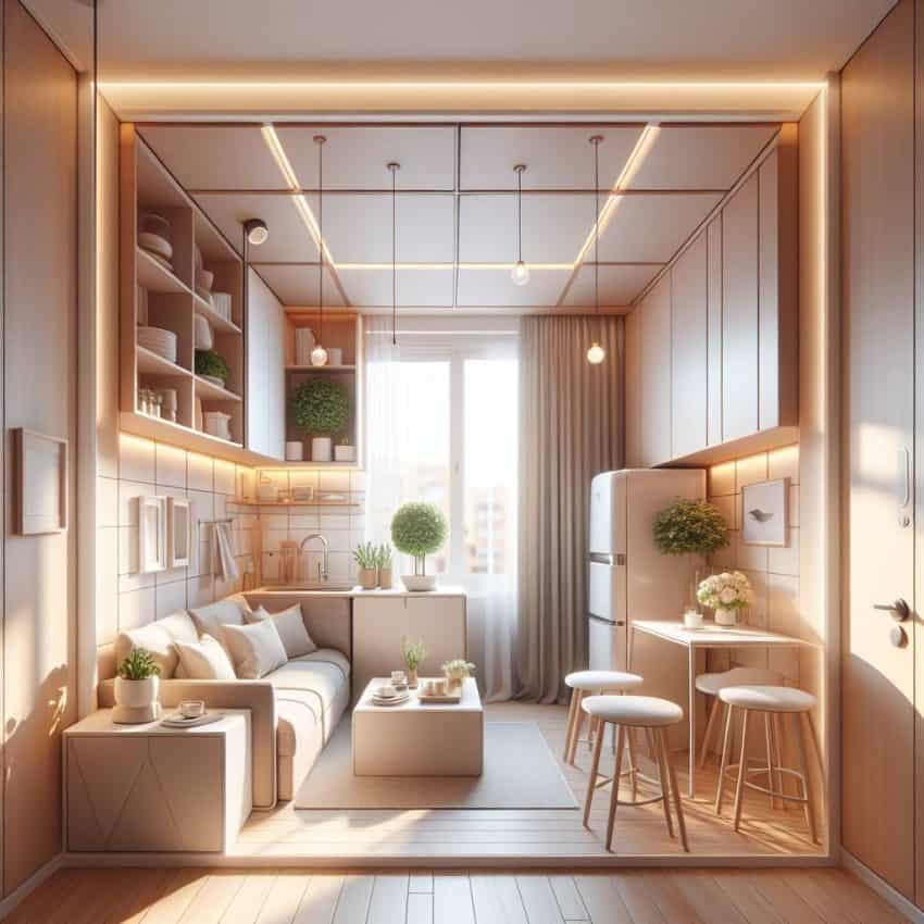 featured maximizing small living spaces