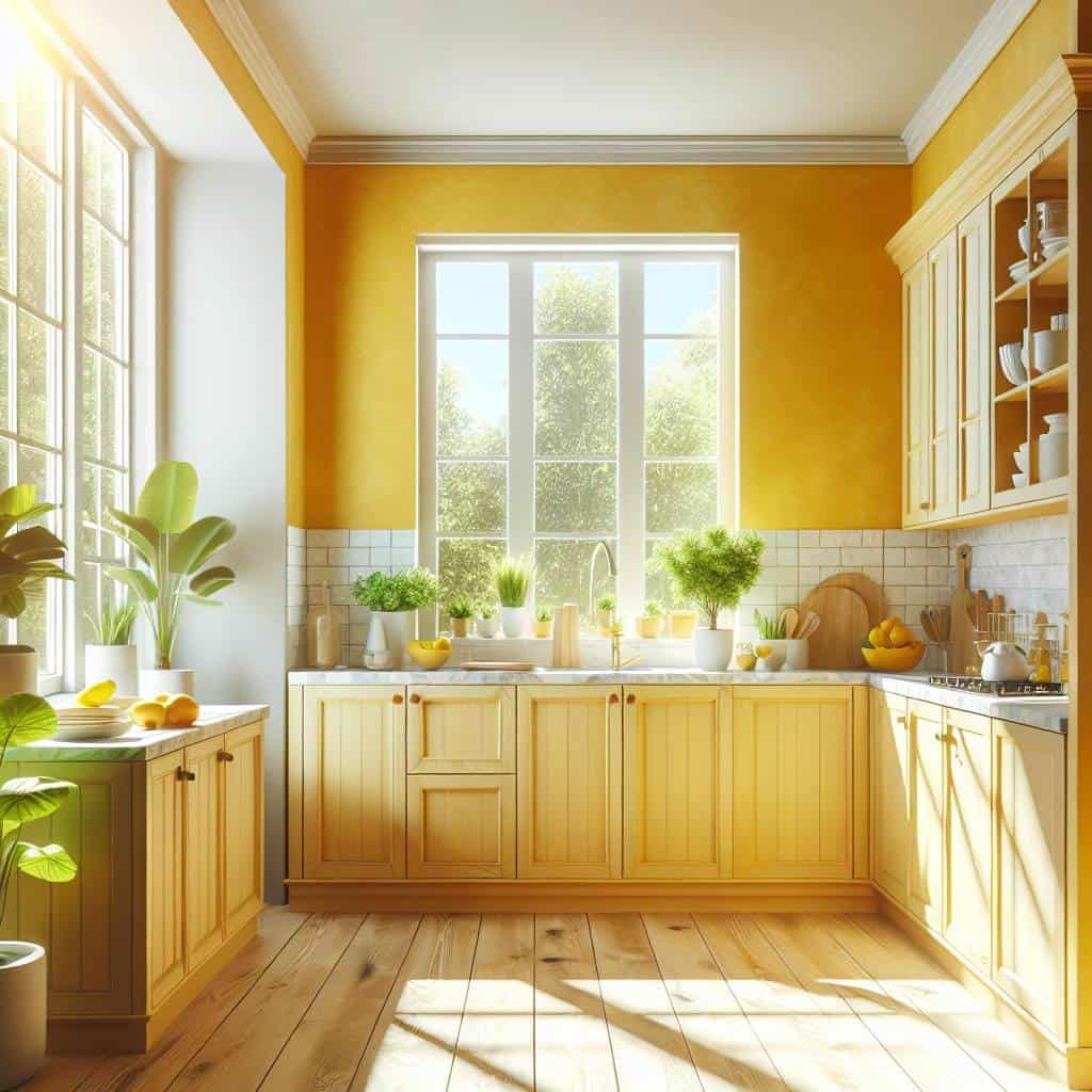 Discover Vibrant Mood-Boosting Color Palettes to Elevate Your Space 2 Vibrant mood-boosting color palettes in kitchen.