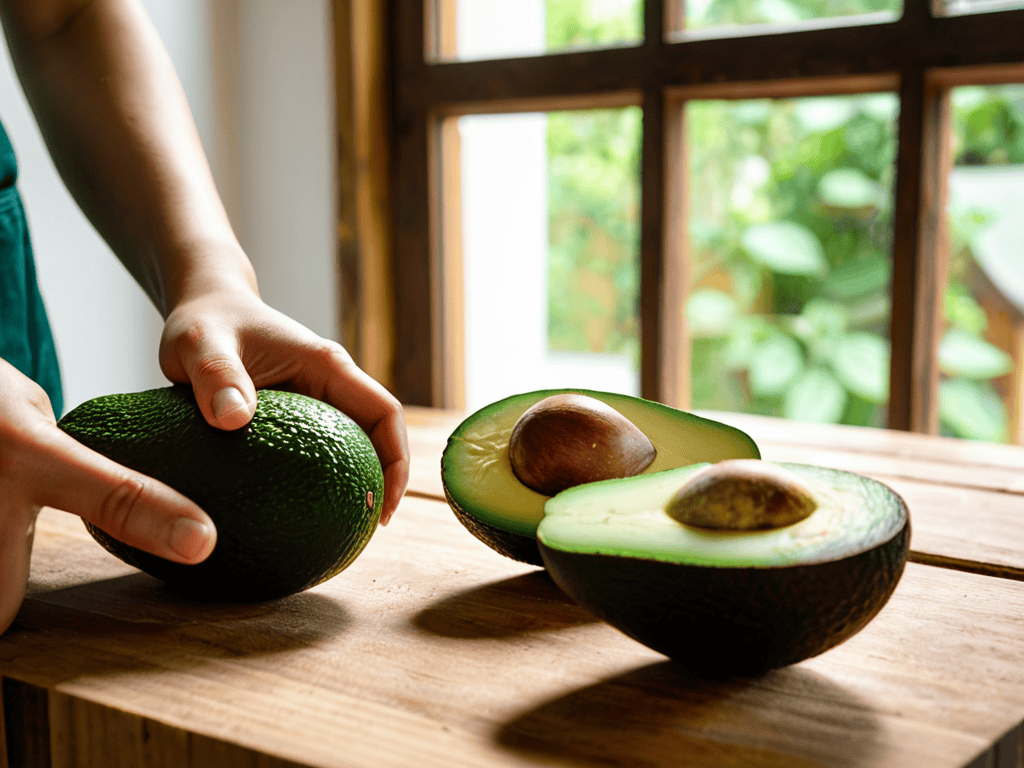 Perfect Green Smoothie Guide avocado selection