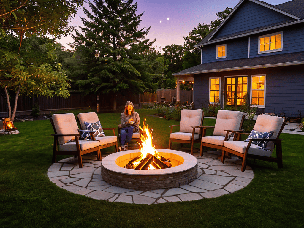 Ember of Completion outdoor fire pit