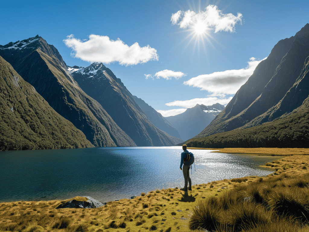 Exploring the Fjords of New Zealand