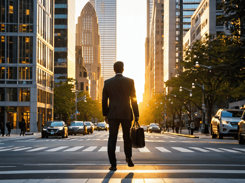 City lifestyle urban scene