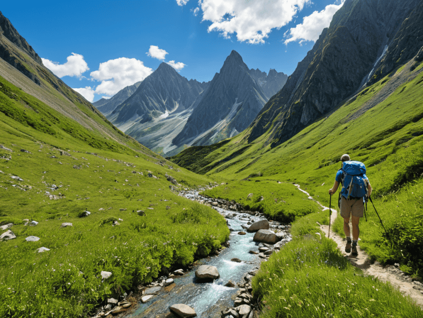 Hiking destinations around world