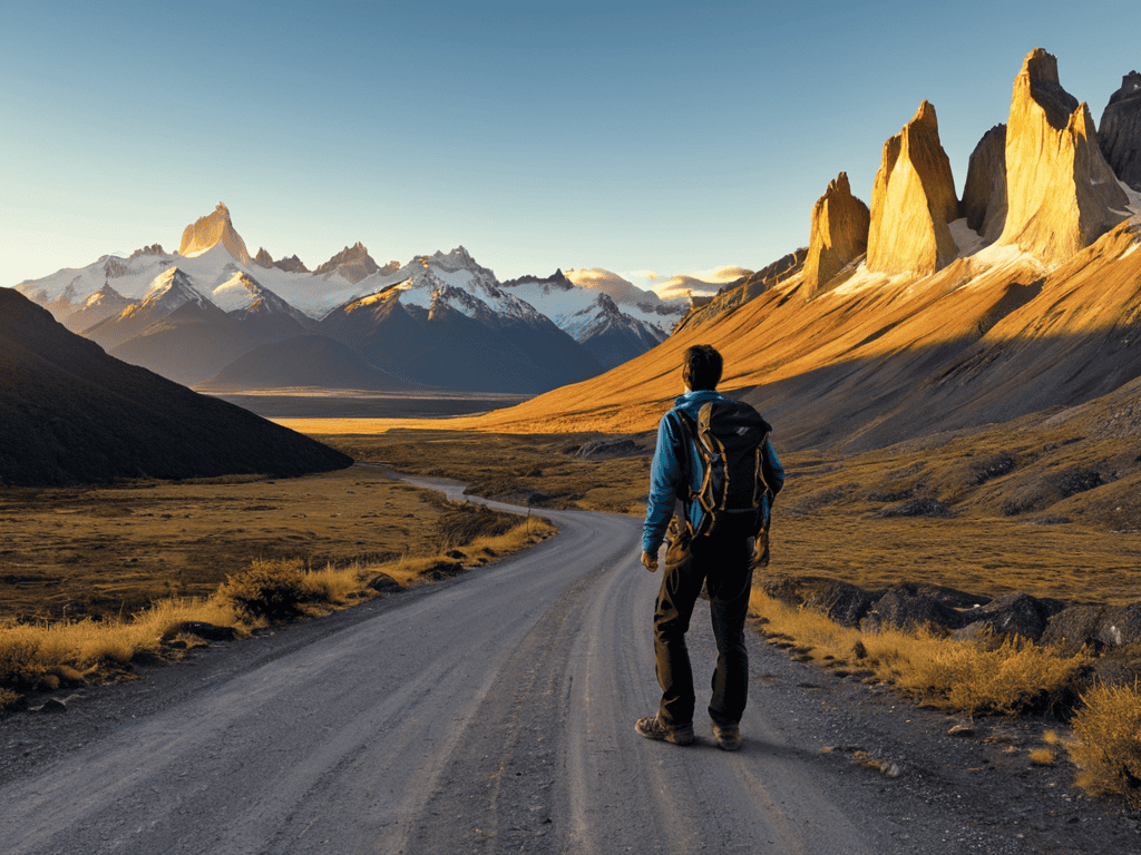 Thumbs Up at the End of the World: a Guide to Hitchhiking Patagonia 2 Project Overview timeline photograph