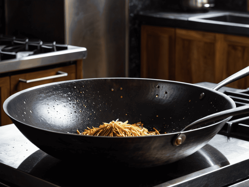 Seasoning a Wok perfectly done