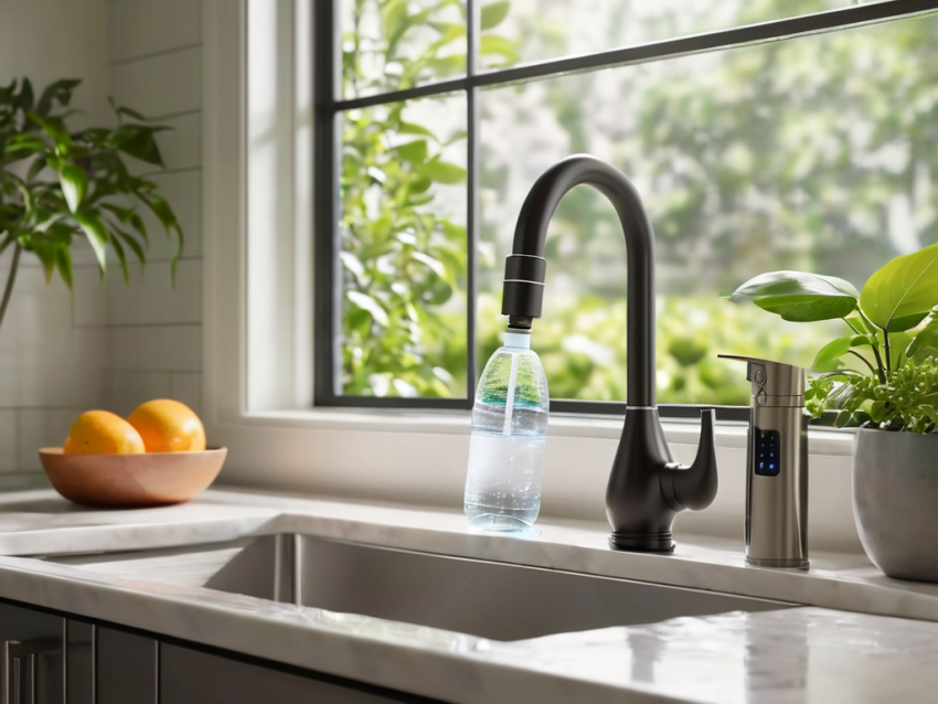 Hydration Tracking Taps faucet