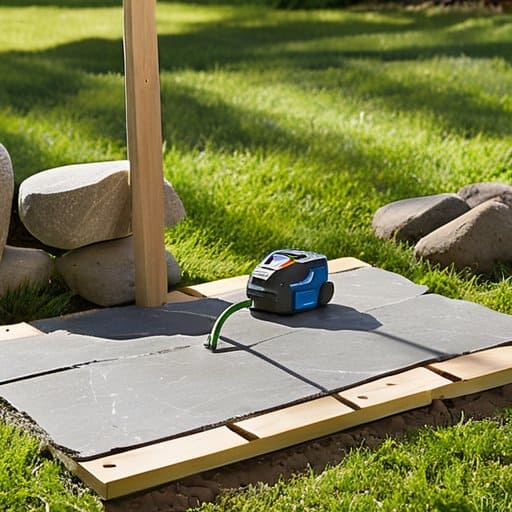 Wrapping It All Up, completed flagstone path