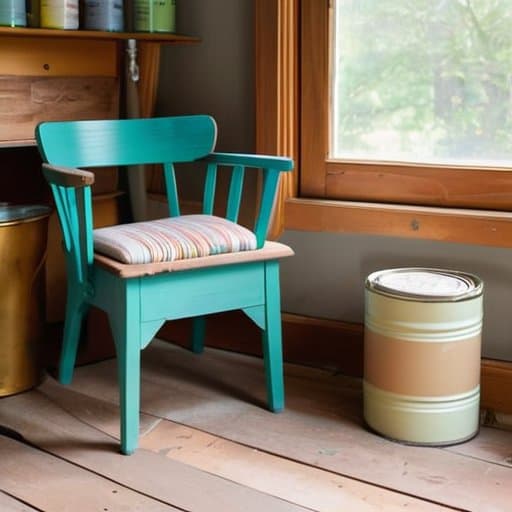 Cozy living room upcycling thrift furniture makeover