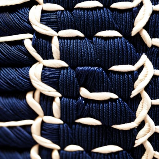 Structural Threads: Sashiko Geometric Stitch Spacing 4 Finding Your Flow with precise Sashiko stitching.
