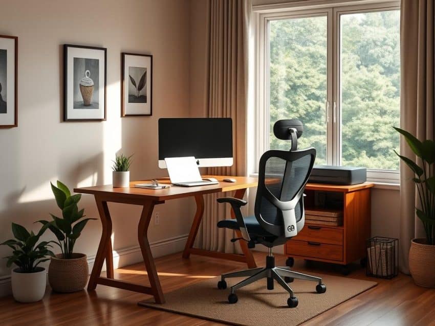 Home office setup
