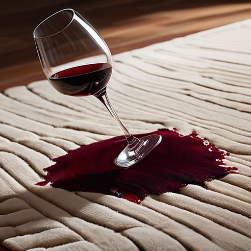 Strategic Recovery Removing Red Wine Stains From Rugs With Precision